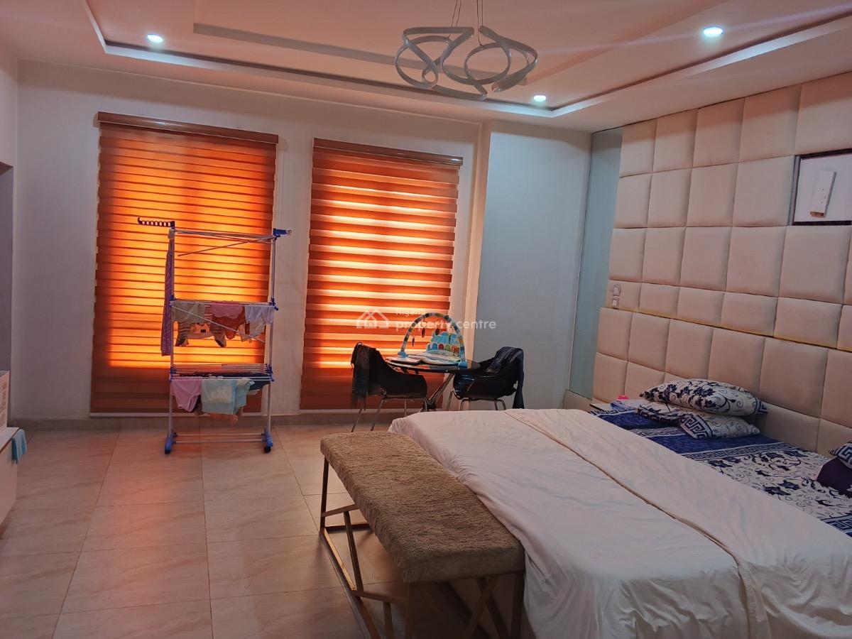 Luxury and Furnished Service 4 Bedroom Detached House with Bq, Victoria Bay2, Shoprite Osapa Road, Lekki, Lagos, Semi-detached Duplex for Rent