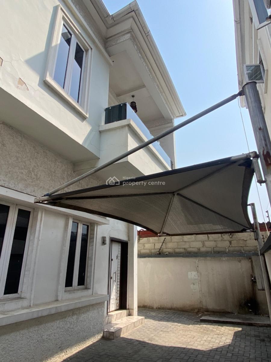 Luxury and Spacious 4 Bedroom Fully Detached with Bq, Chevron, Lekki, Lagos, Detached Duplex for Rent