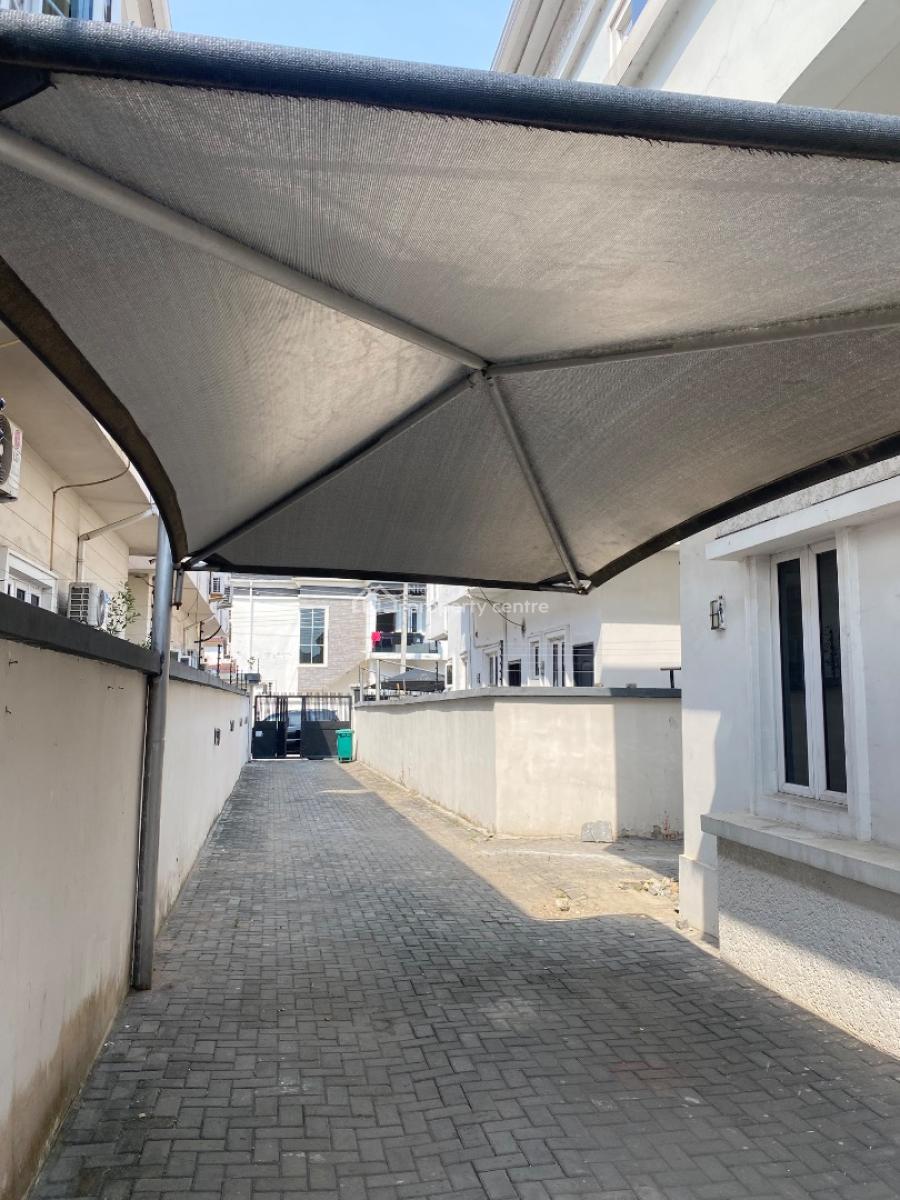 Luxury and Spacious 4 Bedroom Fully Detached with Bq, Chevron, Lekki, Lagos, Detached Duplex for Rent