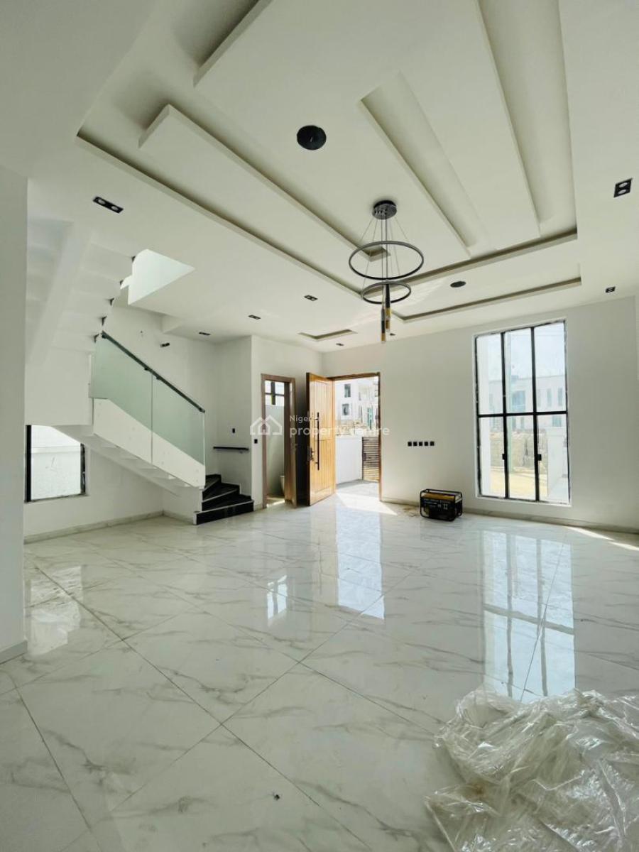 Luxury 4 Bedroom Fully Detached Duplex with Bq and Pool, Chevron, Lekki, Lagos, Detached Duplex for Sale