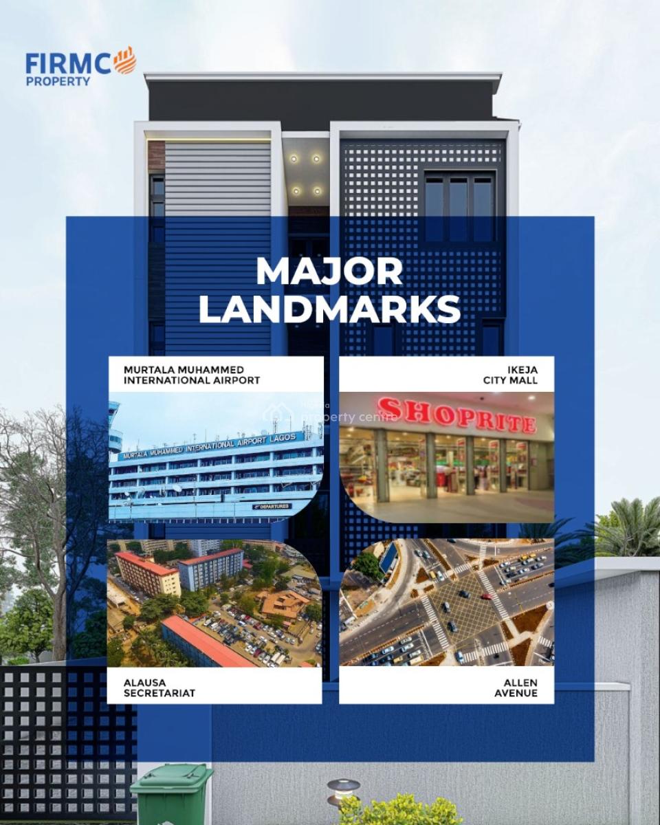 Smartly Designed 2 Bedroom Apartment + Bq, Ikeja, Lagos, Flat / Apartment for Sale