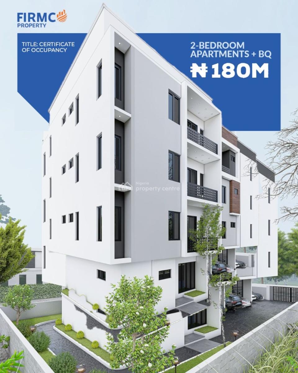 Smartly Designed 2 Bedroom Apartment + Bq, Ikeja, Lagos, Flat / Apartment for Sale