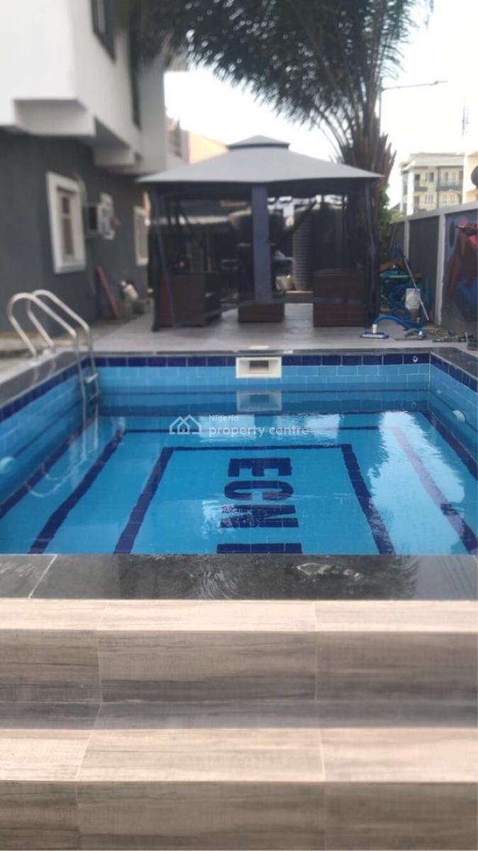 Fully Furnished 1 Bedroom Apartment with Swimming Pool, Osapa London, Osapa, Lekki, Lagos, Mini Flat (room and Parlour) for Rent