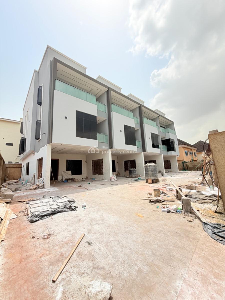 Luxurious Built 4 Bedroom Terrace Duplex with a Room Bq, Omole Phase 2, Ikeja, Lagos, Terraced Duplex for Sale