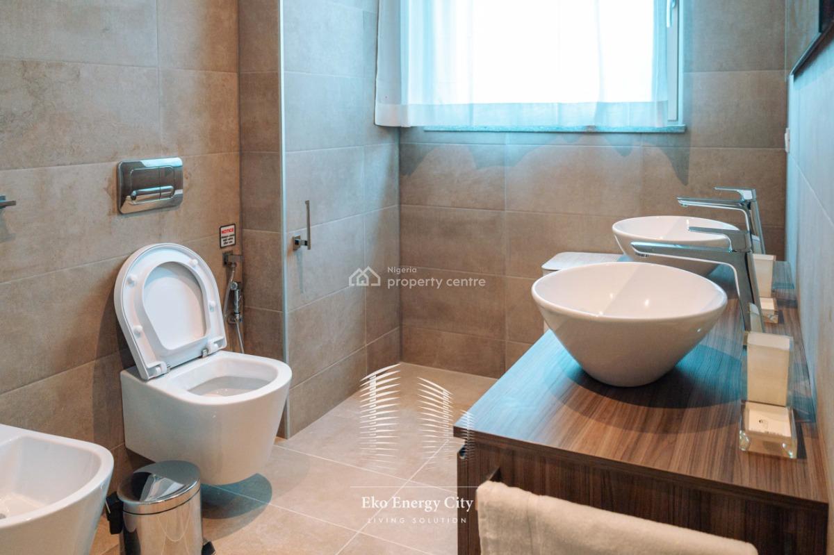 Luxury 3 Bedroom Finished with Bq in a Service Estate, Eko Energy City Estate, Victoria Island (vi), Lagos, Flat / Apartment for Rent