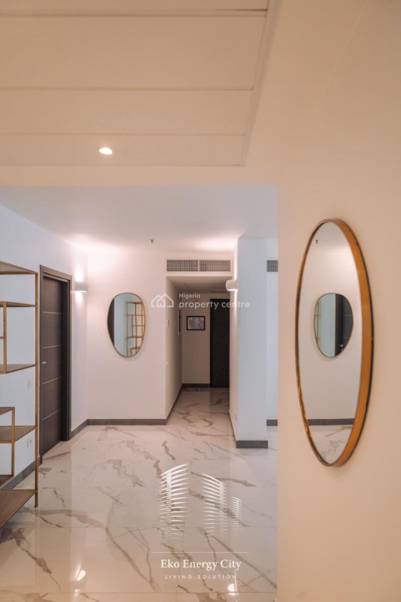 Luxury 3 Bedroom Finished with Bq in a Service Estate, Eko Energy City Estate, Victoria Island (vi), Lagos, Flat / Apartment for Rent