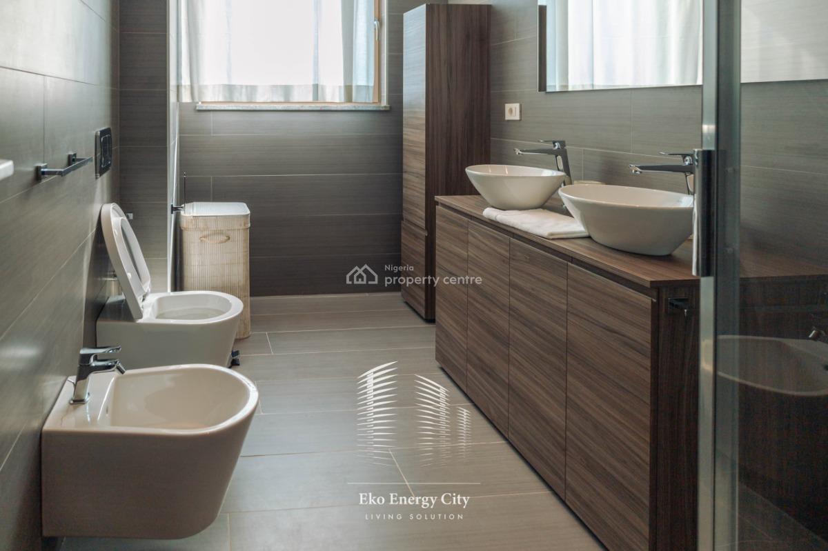 Luxury 3 Bedroom Finished with Bq in a Service Estate, Eko Energy City Estate, Victoria Island (vi), Lagos, Flat / Apartment for Rent