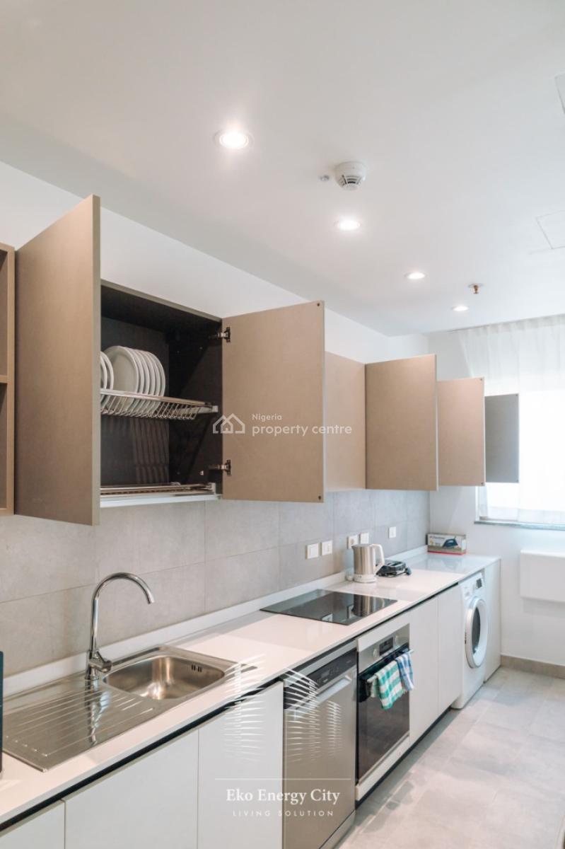 Luxury 3 Bedroom Finished with Bq in a Service Estate, Eko Energy City Estate, Victoria Island (vi), Lagos, Flat / Apartment for Rent