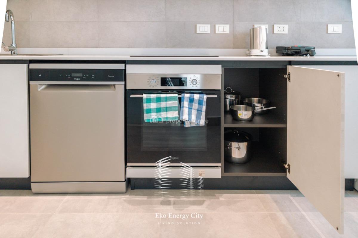 Luxury 3 Bedroom Finished with Bq in a Service Estate, Eko Energy City Estate, Victoria Island (vi), Lagos, Flat / Apartment for Rent