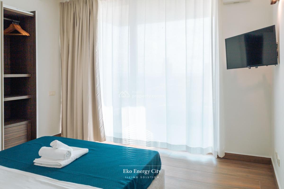 Luxury 3 Bedroom Finished with Bq in a Service Estate, Eko Energy City Estate, Victoria Island (vi), Lagos, Flat / Apartment for Rent