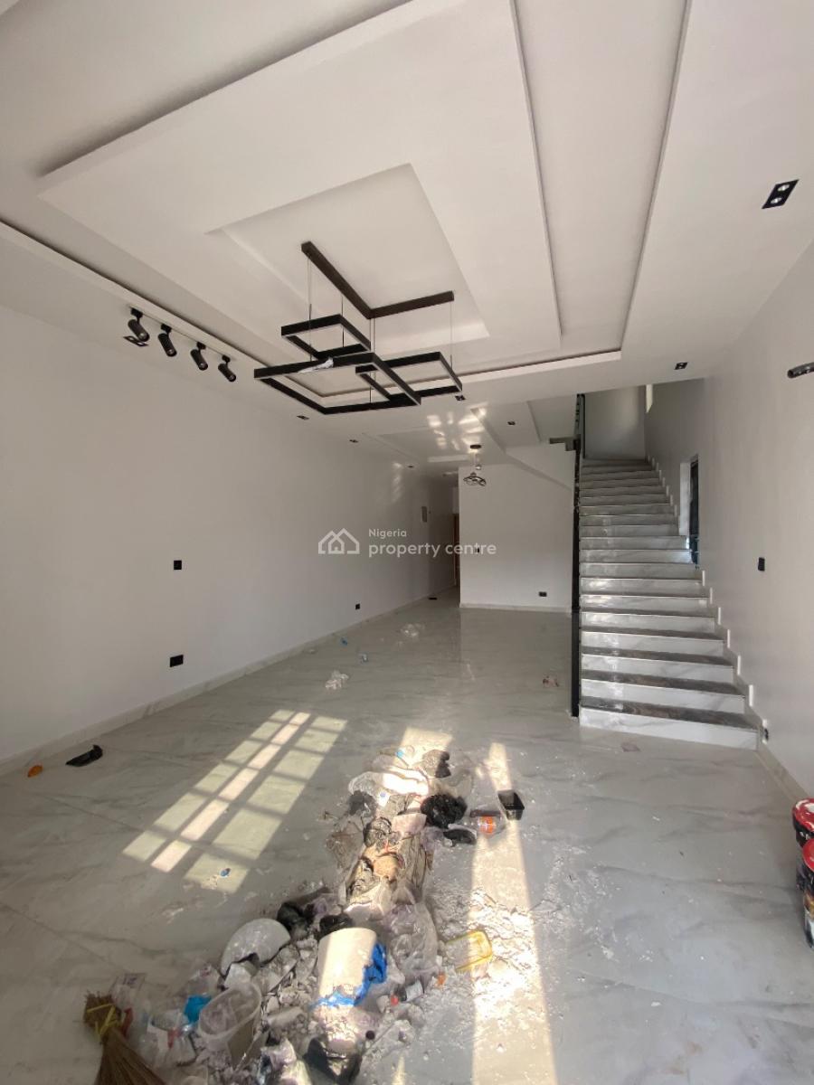 Newly Built 4 Bedroom Duplex Comes with Bq, Blenco Supermarket, Sangotedo, Ajah, Lagos, Semi-detached Duplex for Rent