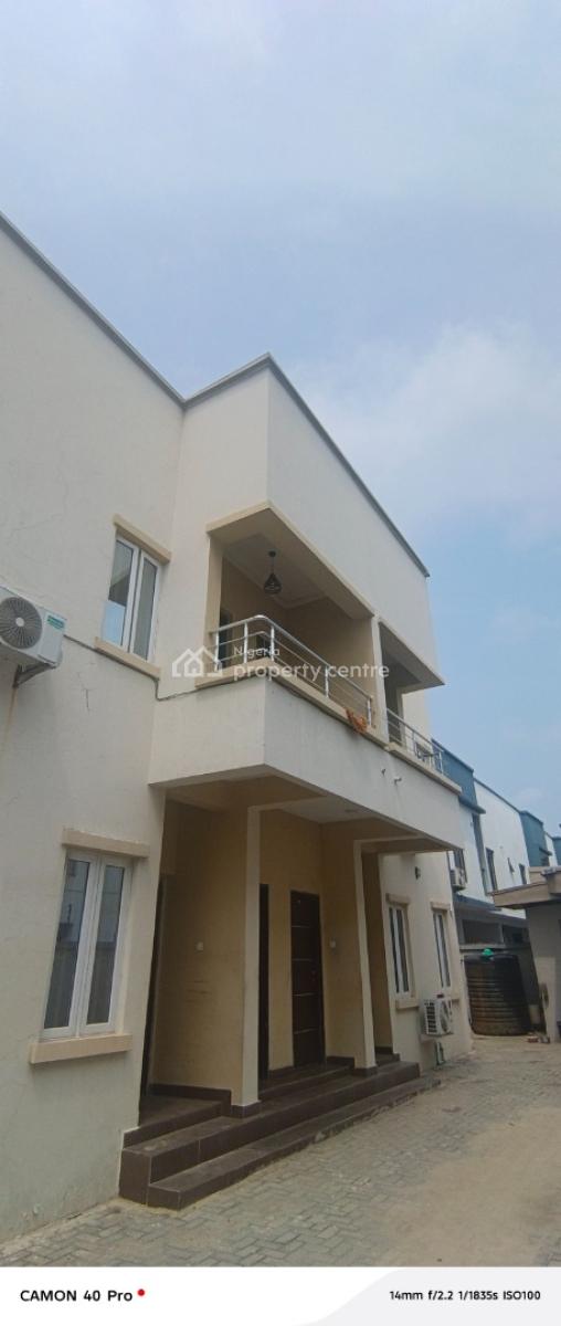 Sharp Two Bedroom Flat Downstairs, Off Orchid Road, Lekki, Lagos, Flat / Apartment for Rent