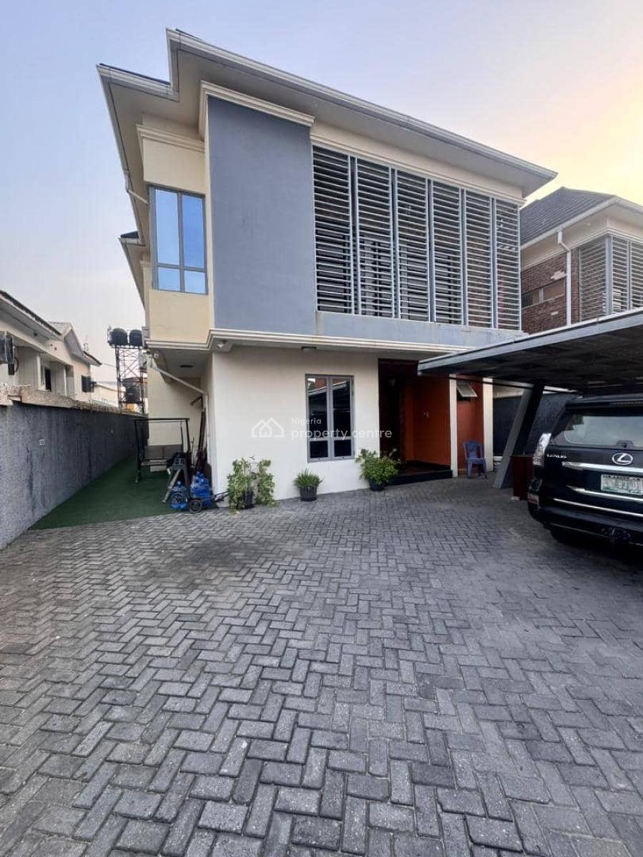 Spacious Well Built 5 Bedroom Fully Detached Duplex with Bq, Lekki Phase 1, Lekki, Lagos, Detached Duplex for Rent