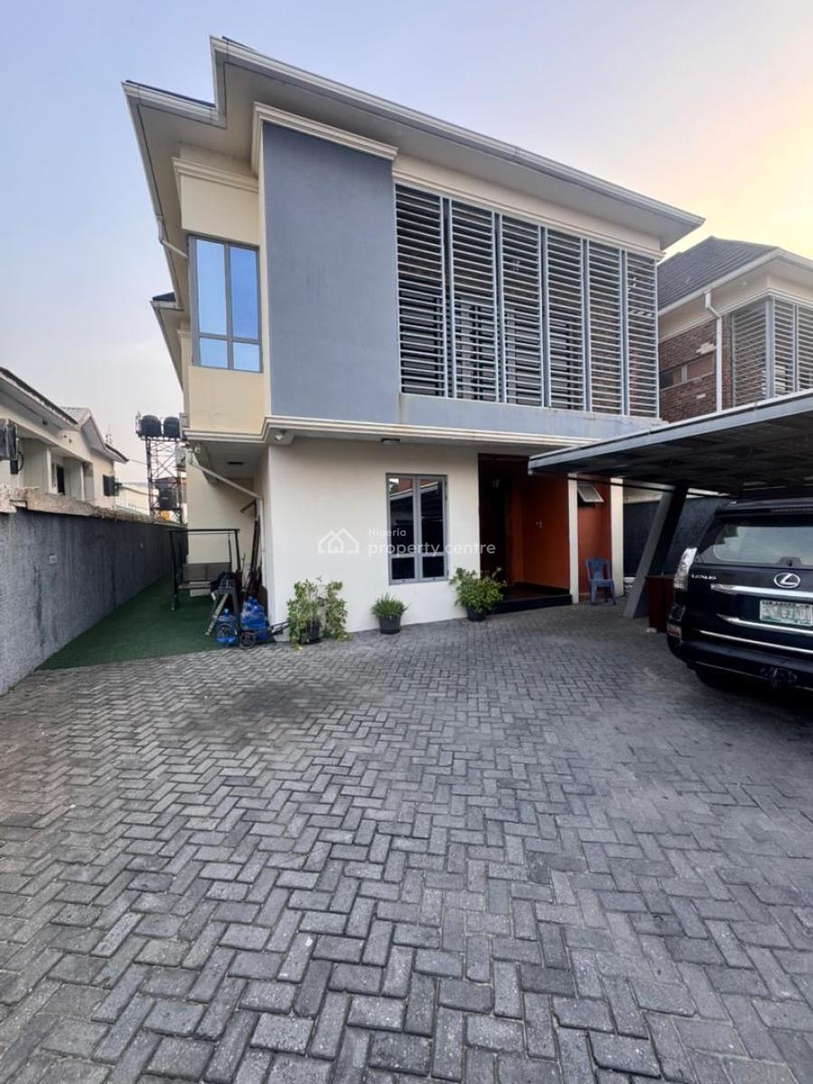 Spacious Well Built 5 Bedroom Fully Detached Duplex with Bq, Lekki Phase 1, Lekki, Lagos, Detached Duplex for Rent