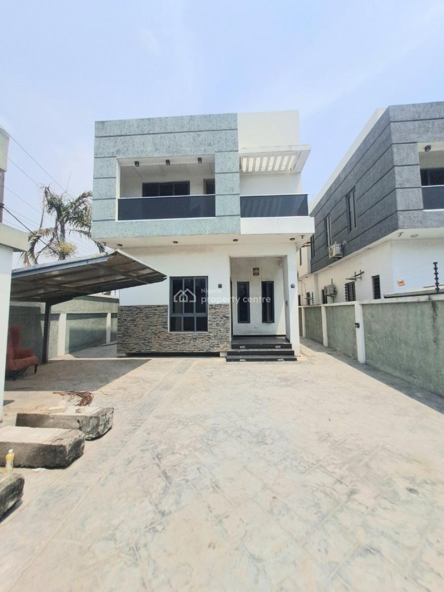 Well Built 5 Bedroom Detached with Bq in a Gated Estate, Lekki, Lagos, Detached Duplex for Rent
