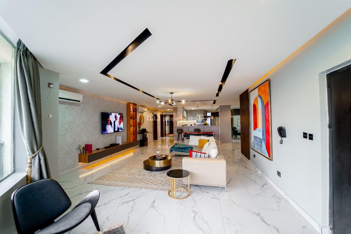 Nicely Furnished 3 Bedroom Apartment, Lekki Phase 1, Lekki, Lagos, Flat / Apartment Short Let