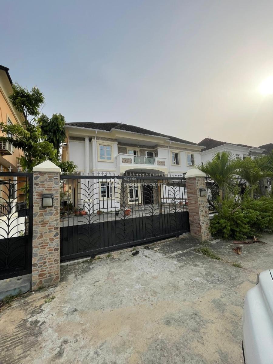 Newly Renovated 5 Bedroom Fully Detached Duplex with a Study Room, Boys Quarters, Pinnock Beach Estate, Osapa, Lekki, Lagos, Detached Duplex for Rent