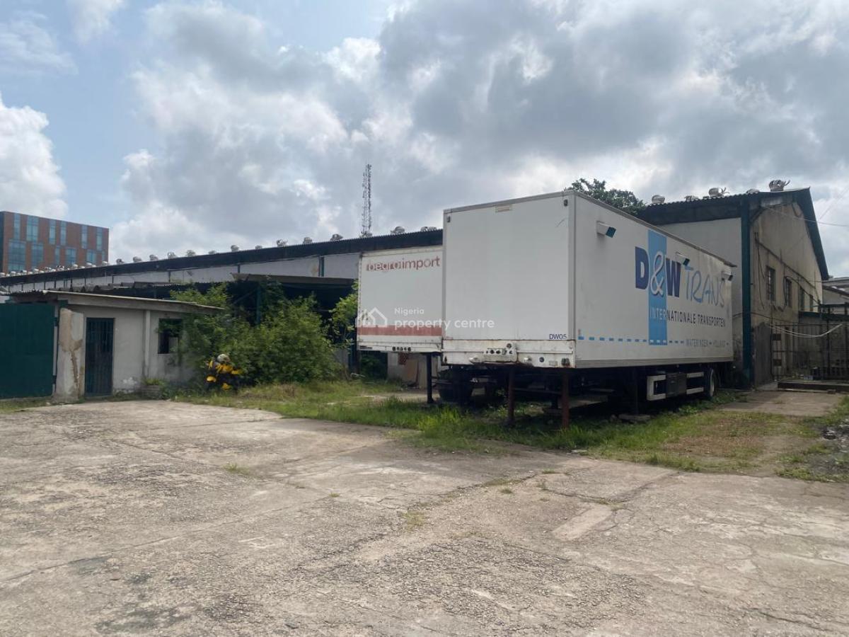 Industrial Property on Land Measuring 16,000 Square Metres, Eric Moore, Surulere, Lagos, Warehouse for Sale