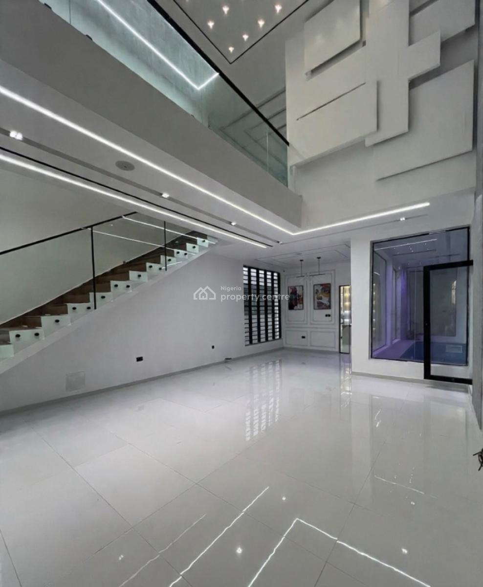 Stunning 5 Bedroom Detached Duplex with Swimming Pool and Bq, Chevron, Lekki, Lagos, Detached Duplex for Sale