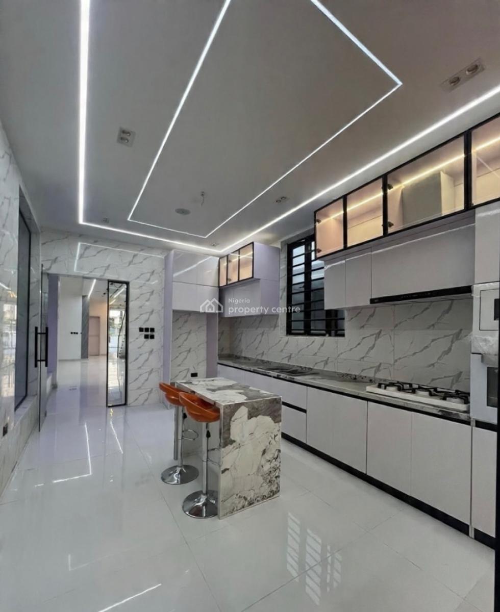 Stunning 5 Bedroom Detached Duplex with Swimming Pool and Bq, Chevron, Lekki, Lagos, Detached Duplex for Sale