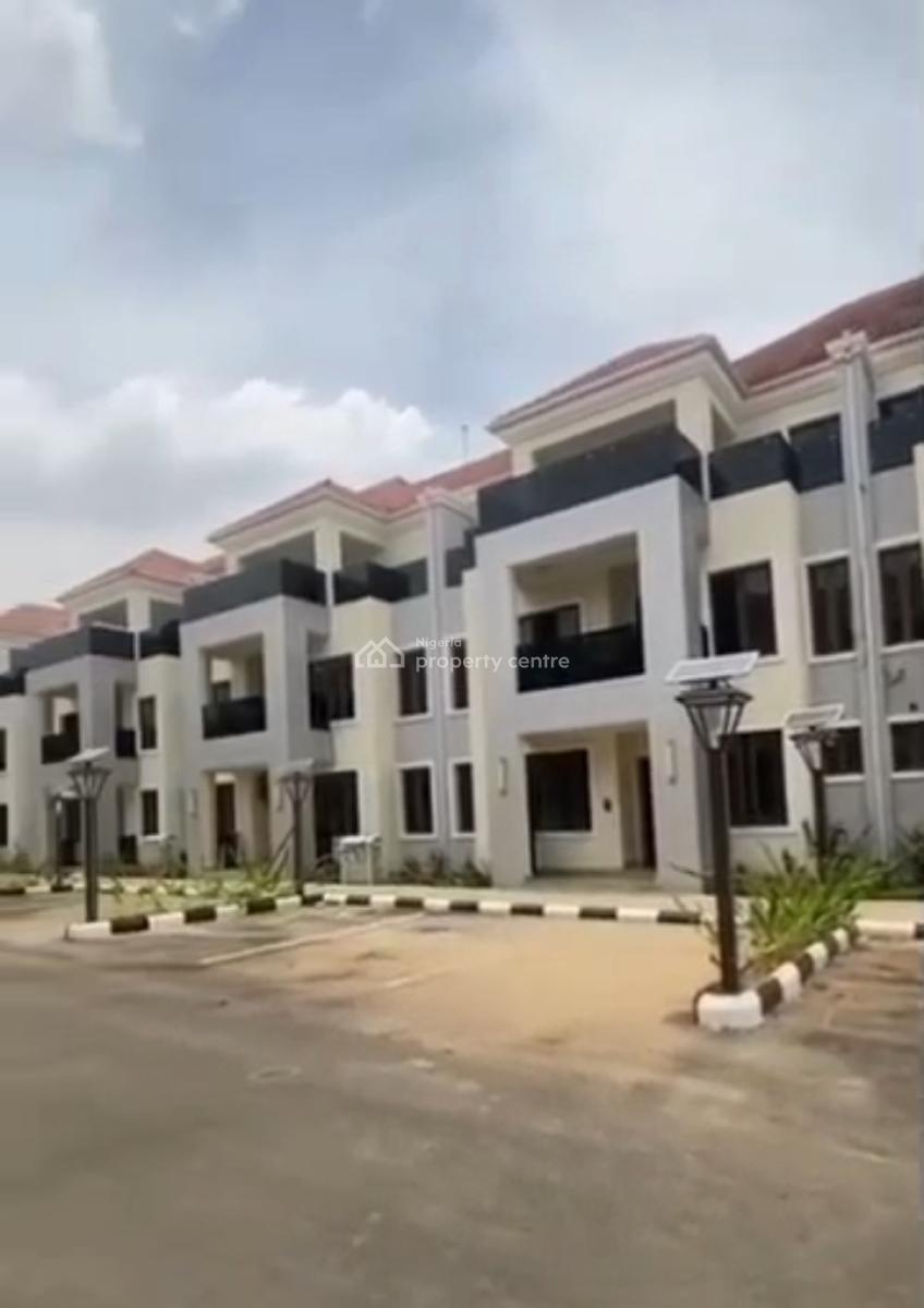 Newly Built Estate of 12 Units Terrace + 18 Units Flats at Lifecamp, Life Camp, Abuja, Terraced Duplex for Sale