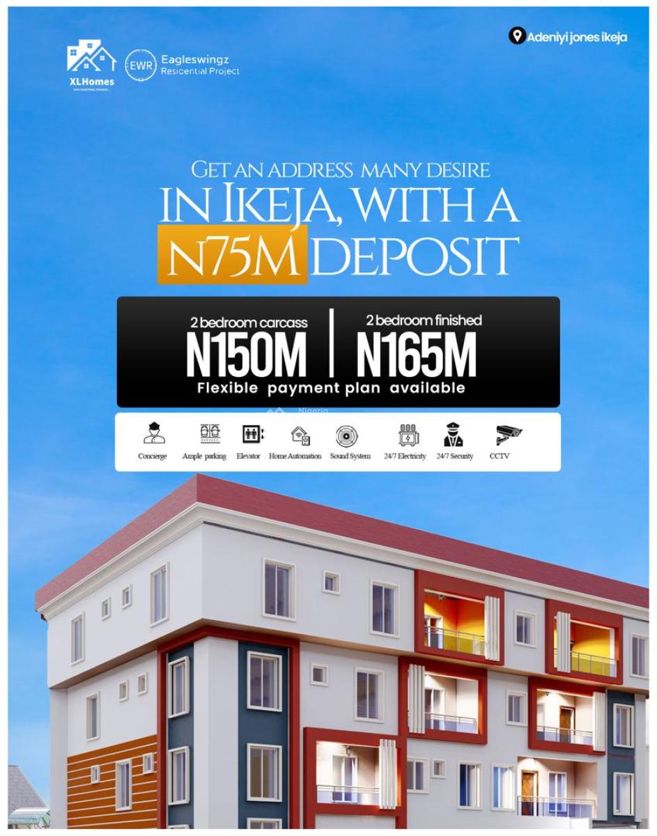 Premium and Fully Furnished 2-bedroom Apartments, Adeniyi Jones, Ikeja, Lagos, Flat / Apartment for Sale