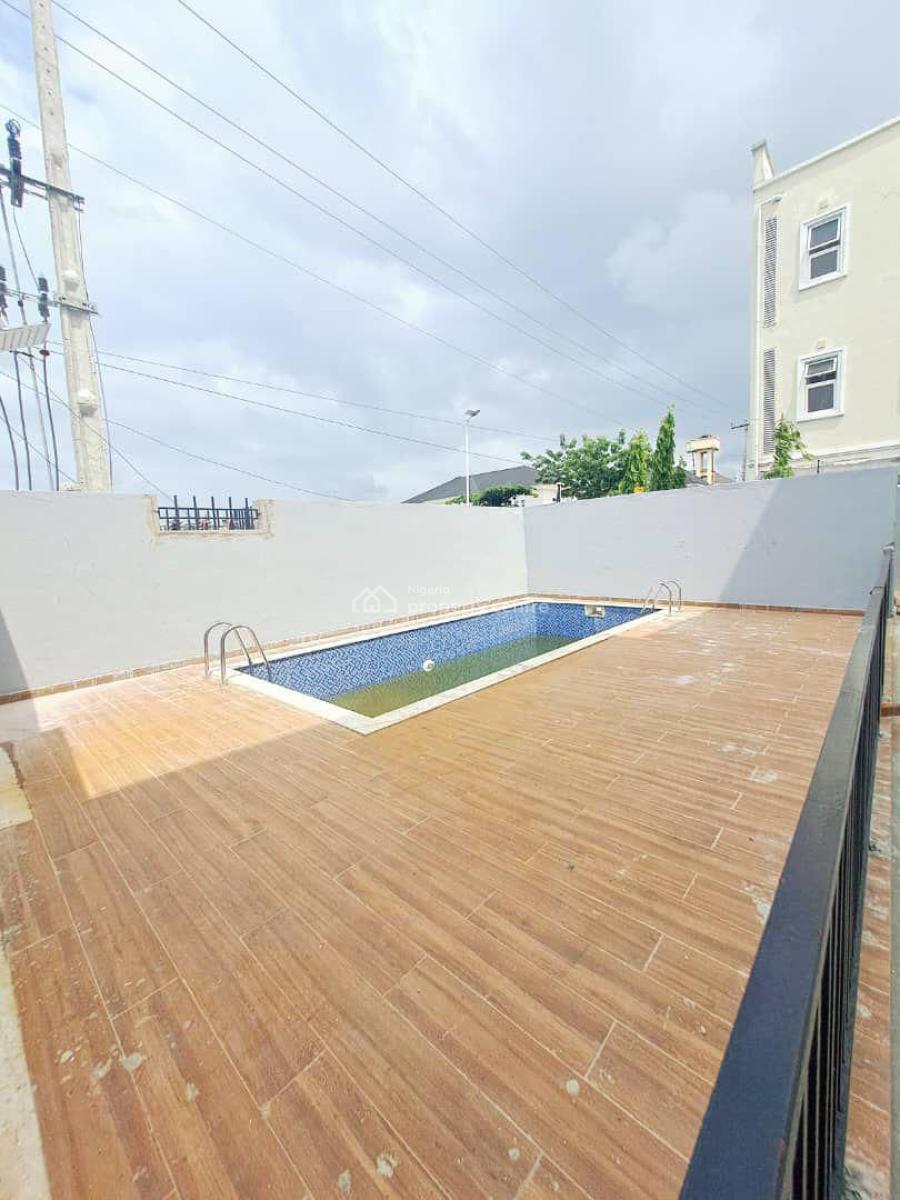 4bedroom Terrace Duplex with Swimming Pool and Gym and  Room Boys Quar, Lekki Phase 1, Lekki, Lagos, Flat / Apartment for Rent