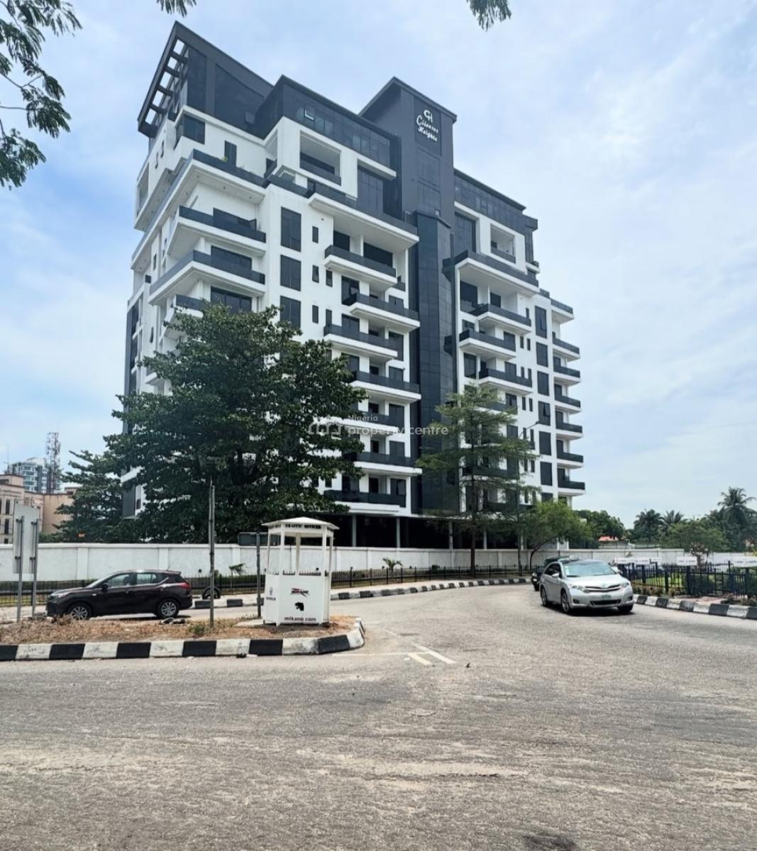 Stylish 3 Bedrooms Apartment + Service Room, Ikoyi, Lagos, Flat / Apartment for Rent