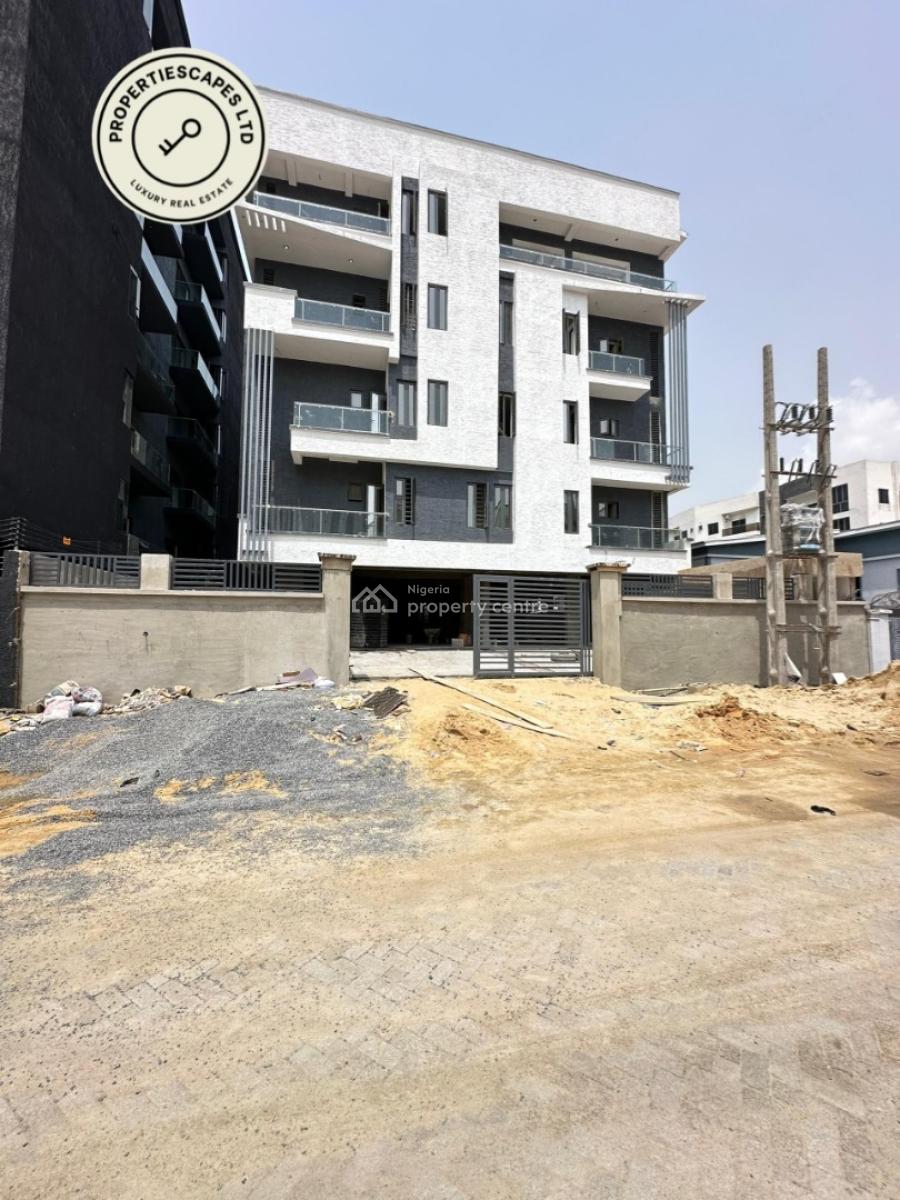 Spacious 2 Bedroom Apartment with Gym and Elevator, Ikate, Lekki, Lagos, Flat / Apartment for Sale