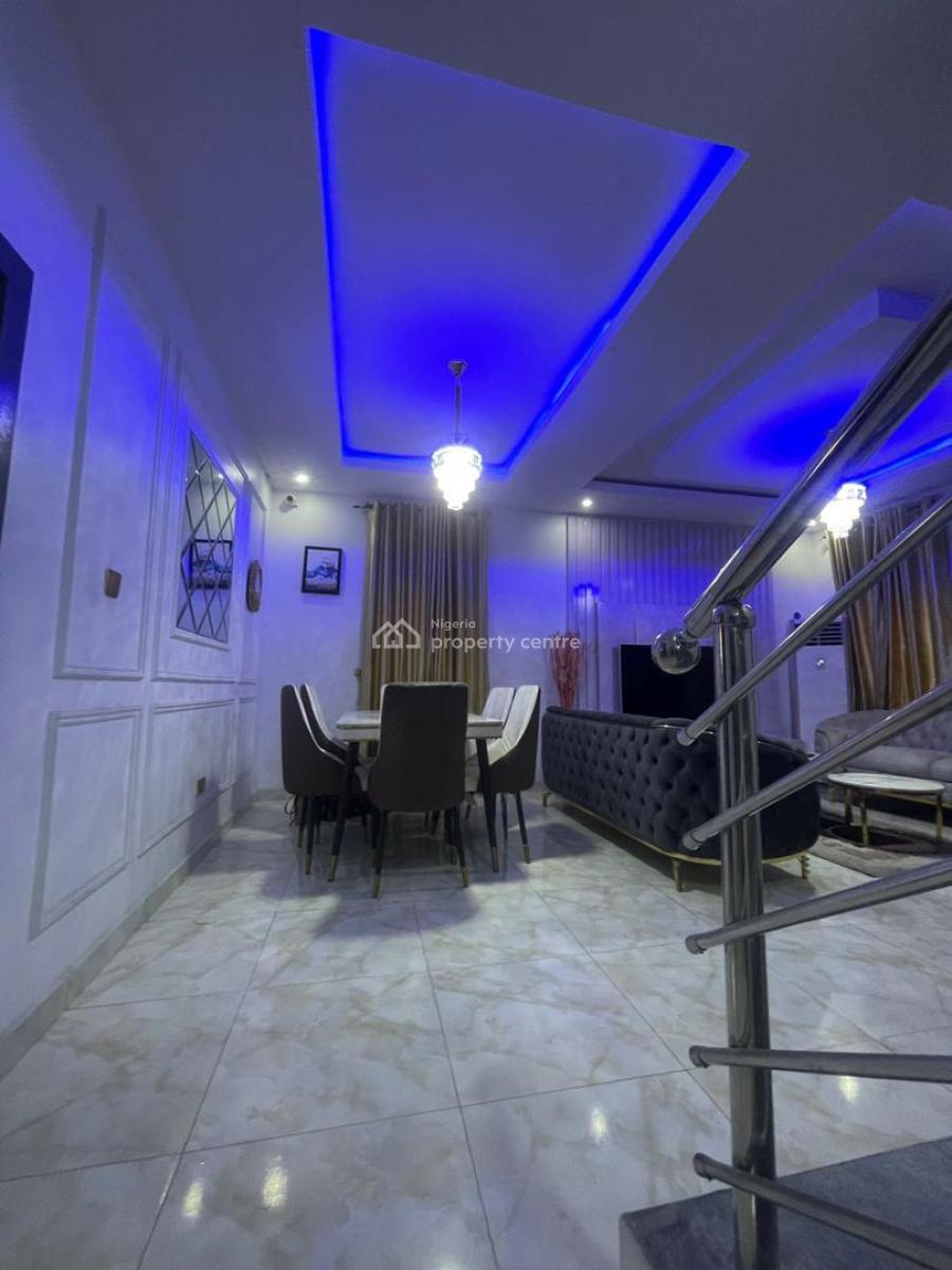 Furnished 4 Bedroom Terrace, Okun-ajah, Okun-ajah, Ajah, Lagos, Terraced Duplex for Sale