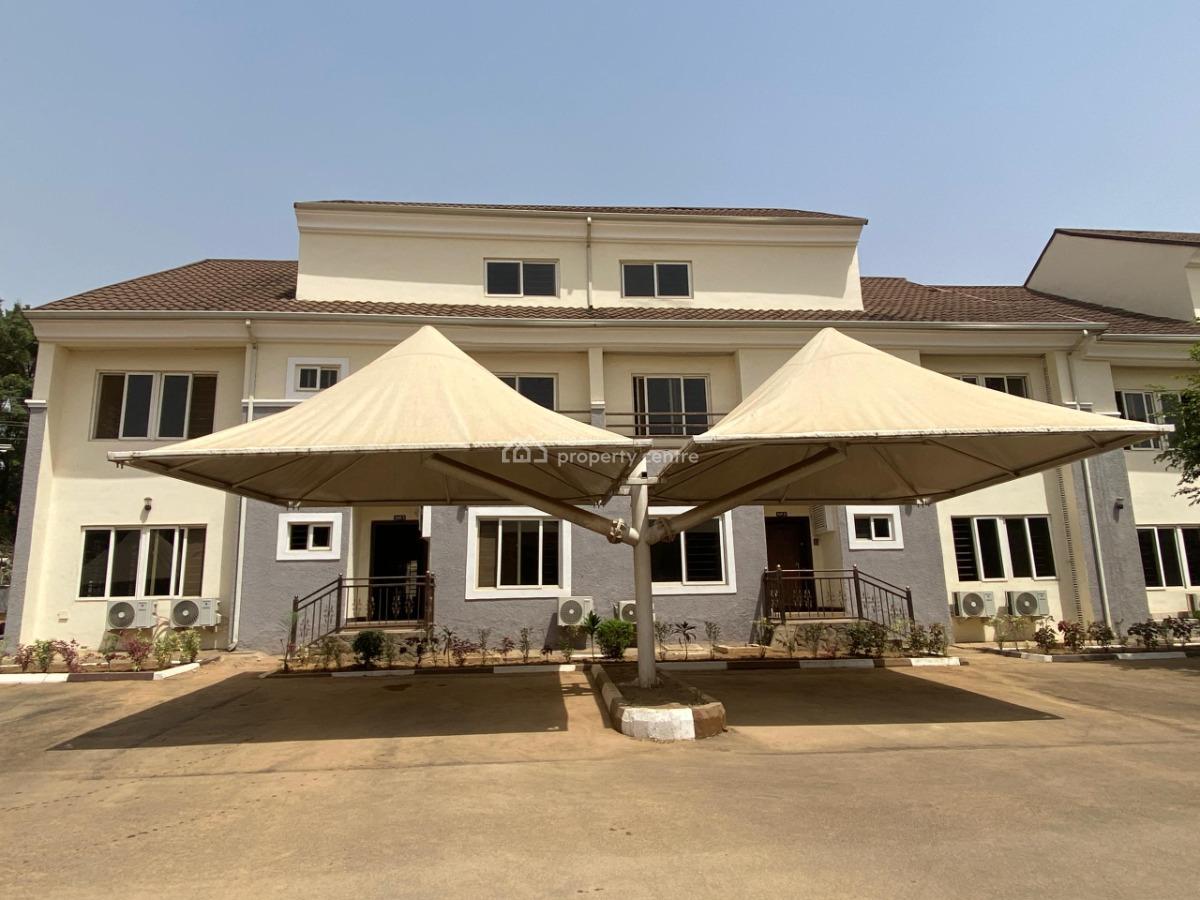 Serviced 5 Bedrooms Terraced Duplex with Bq, Life Camp, Abuja, Terraced Duplex for Rent
