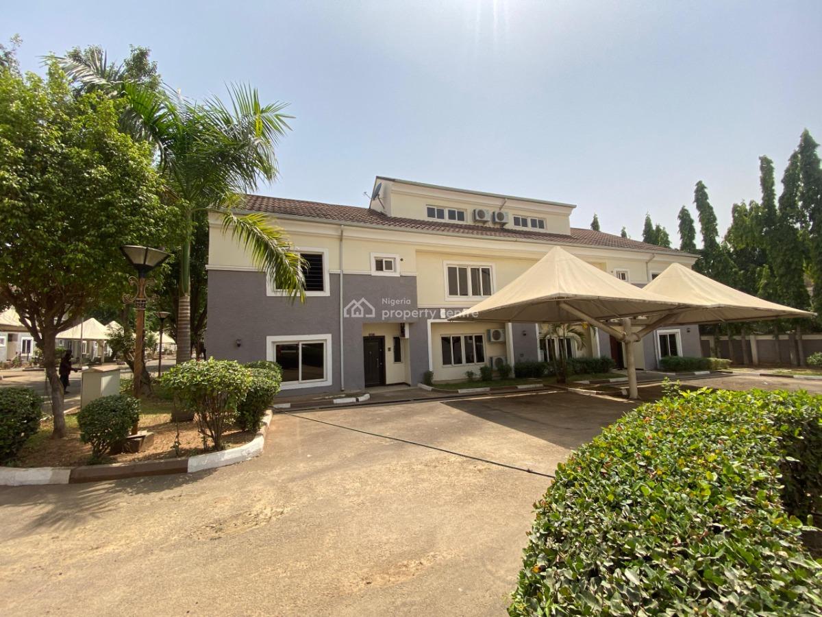 Serviced 5 Bedrooms Terraced Duplex with Bq, Life Camp, Abuja, Terraced Duplex for Rent