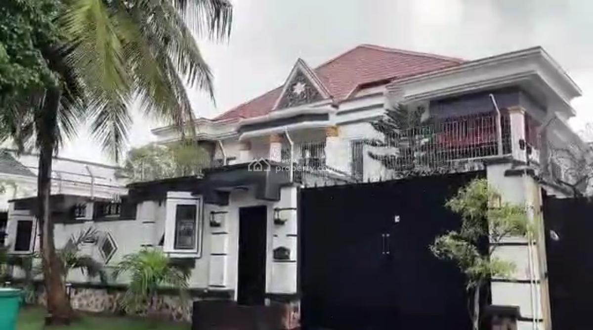 Unfurnished 8 Bedroom Detached House with Pool, Bq, Vgc, Lekki, Lagos, Detached Duplex for Rent