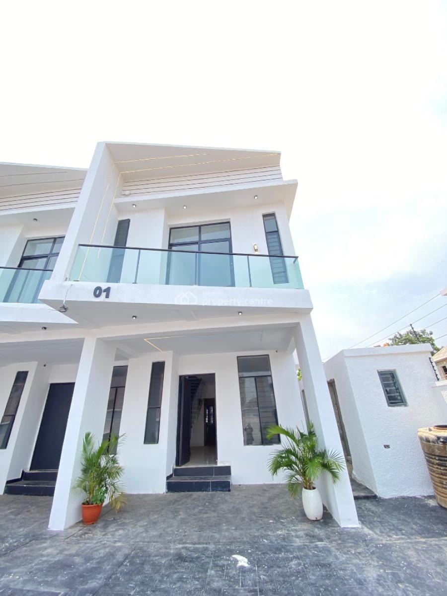 Luxury 4 Bedroom House, Lekki Peninsula Scheme 2, Ajah, Lagos, Terraced Duplex for Sale