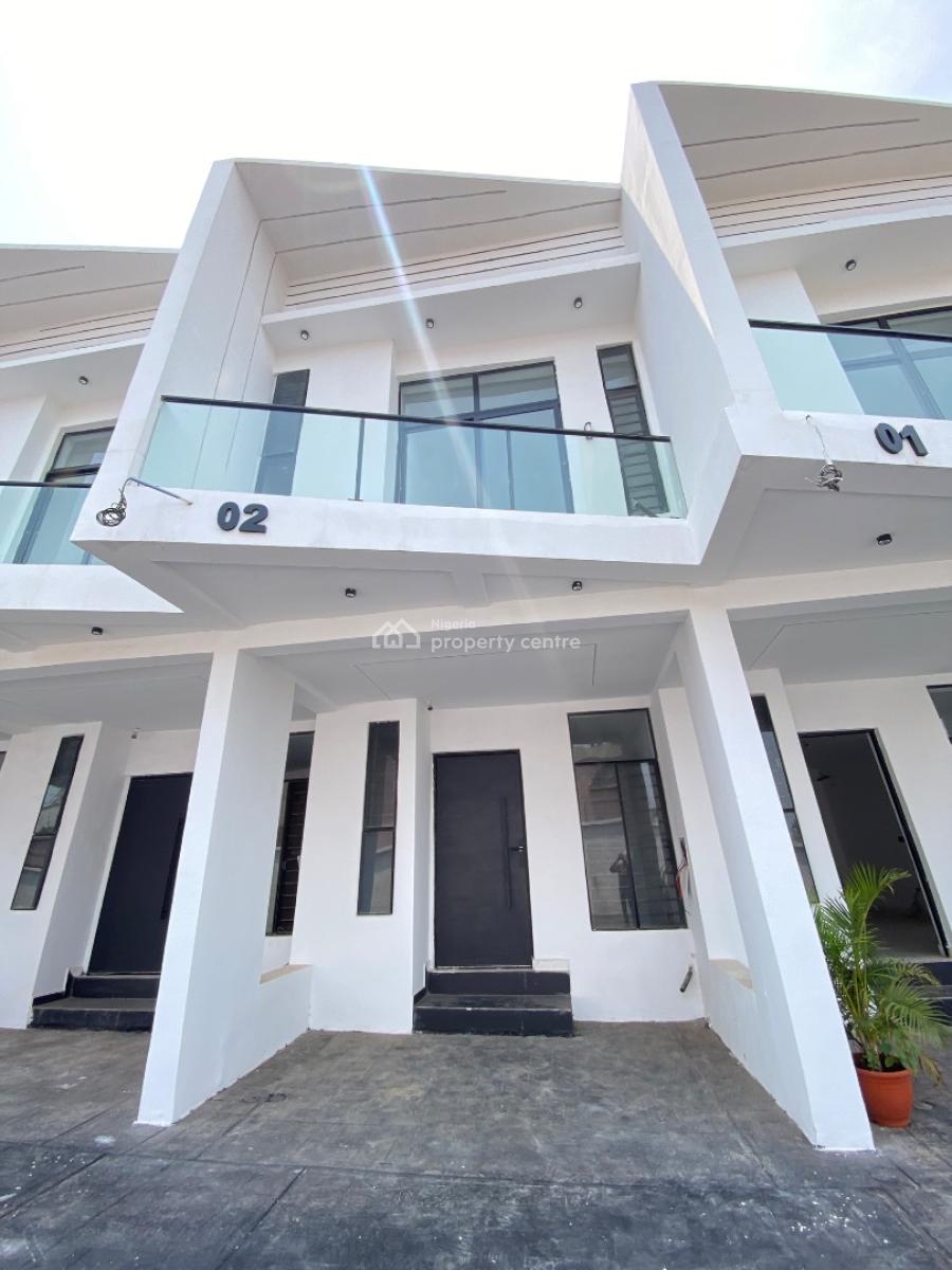 Newly Built 2 Bedroom House with Bq, Lekki Peninsula Scheme 2, Ajah, Lagos, Terraced Duplex for Sale