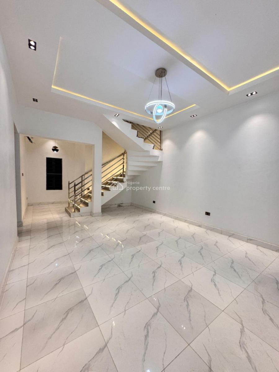Taste of Freshness in a 4-bedroom Terraced Duplex and a Bq, Sangotedo, Lekki, Lagos, Terraced Duplex for Sale