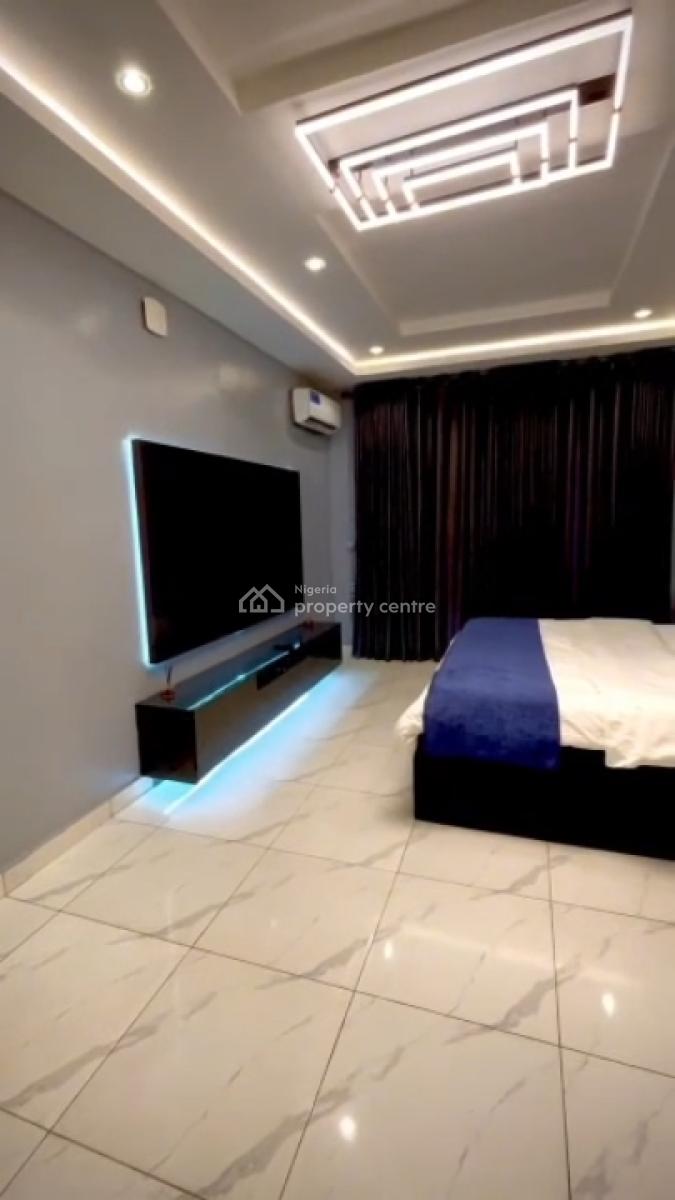 Furnished 4bedroom Semi Detached with Bq, Tarred Road, Guzape District, Abuja, Semi-detached Duplex for Rent