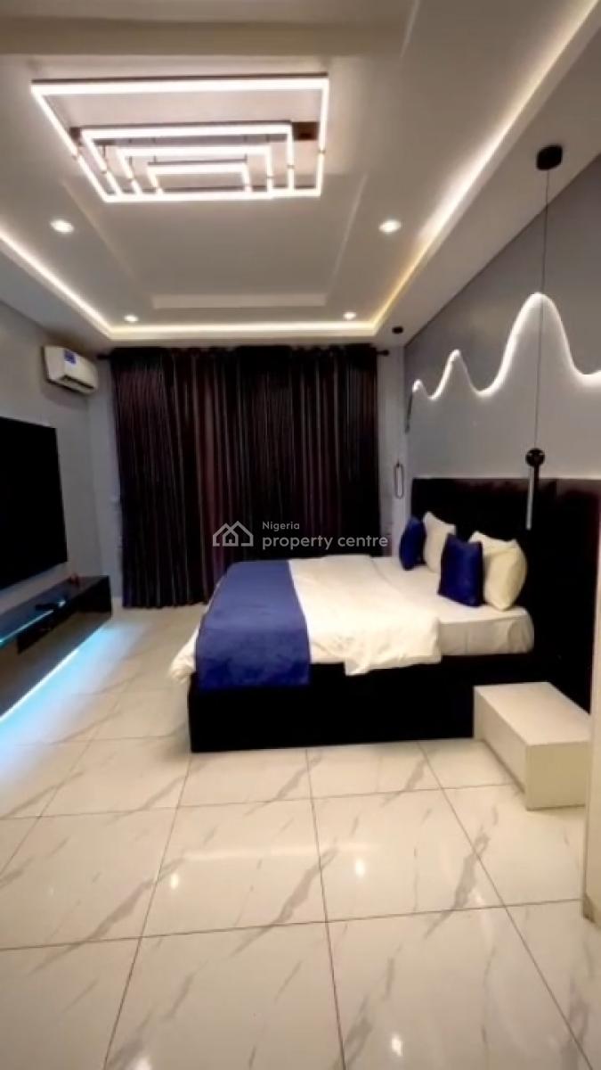 Furnished 4bedroom Semi Detached with Bq, Tarred Road, Guzape District, Abuja, Semi-detached Duplex for Rent