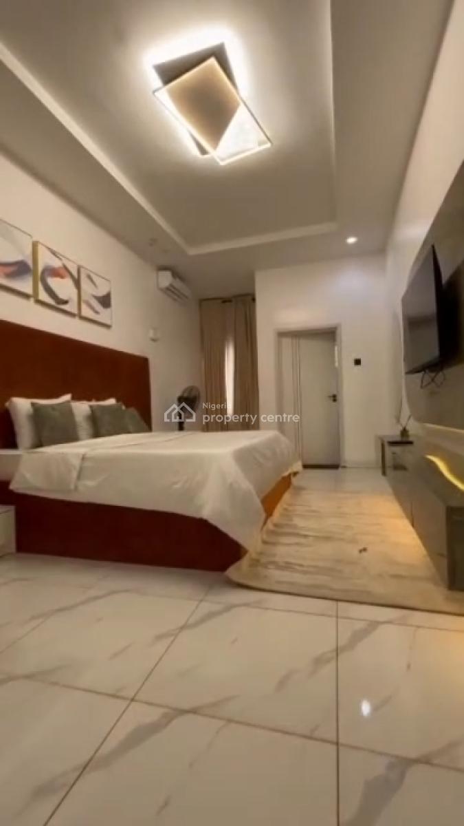 Furnished 4bedroom Semi Detached with Bq, Tarred Road, Guzape District, Abuja, Semi-detached Duplex for Rent