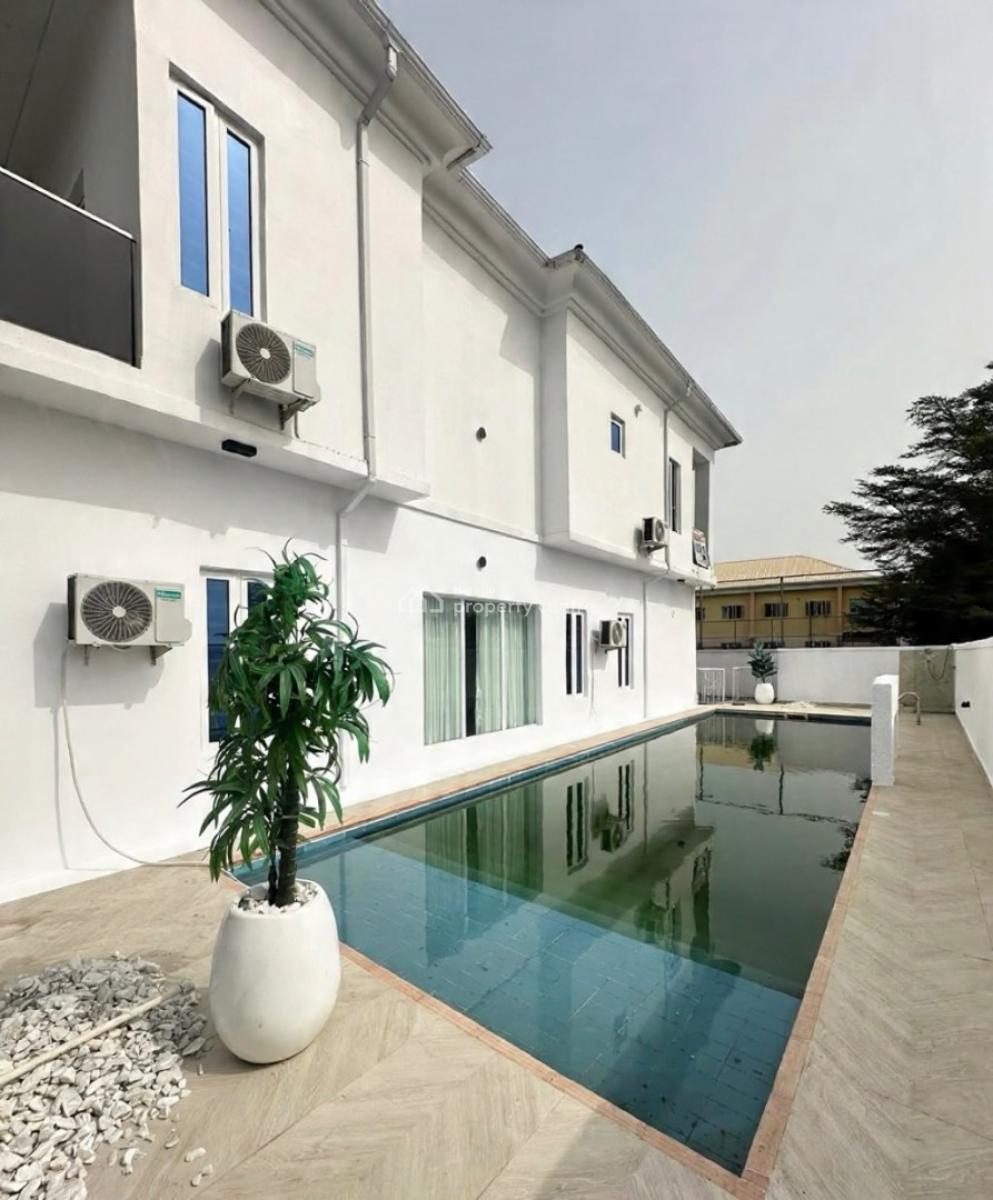 Luxury 5 Bedroom Detached Duplex with Swimming Pool and Bq, Pinnock Beach, Lekki, Lagos, Detached Duplex for Sale