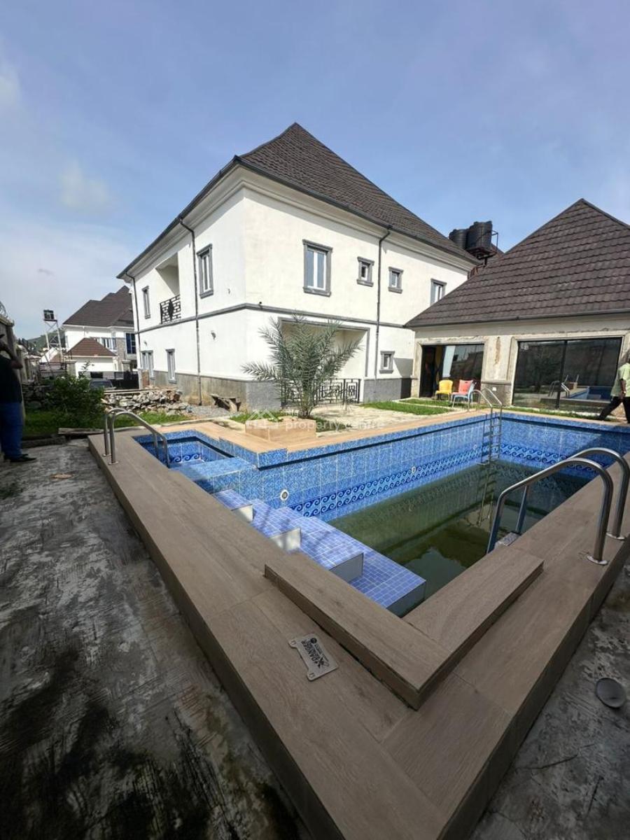 Newly Built (5) Bedrooms Fully Detached Duplex, with (2) Sitting Rooms, Efab Metropolis, Gwarinpa, Abuja, Detached Duplex for Rent