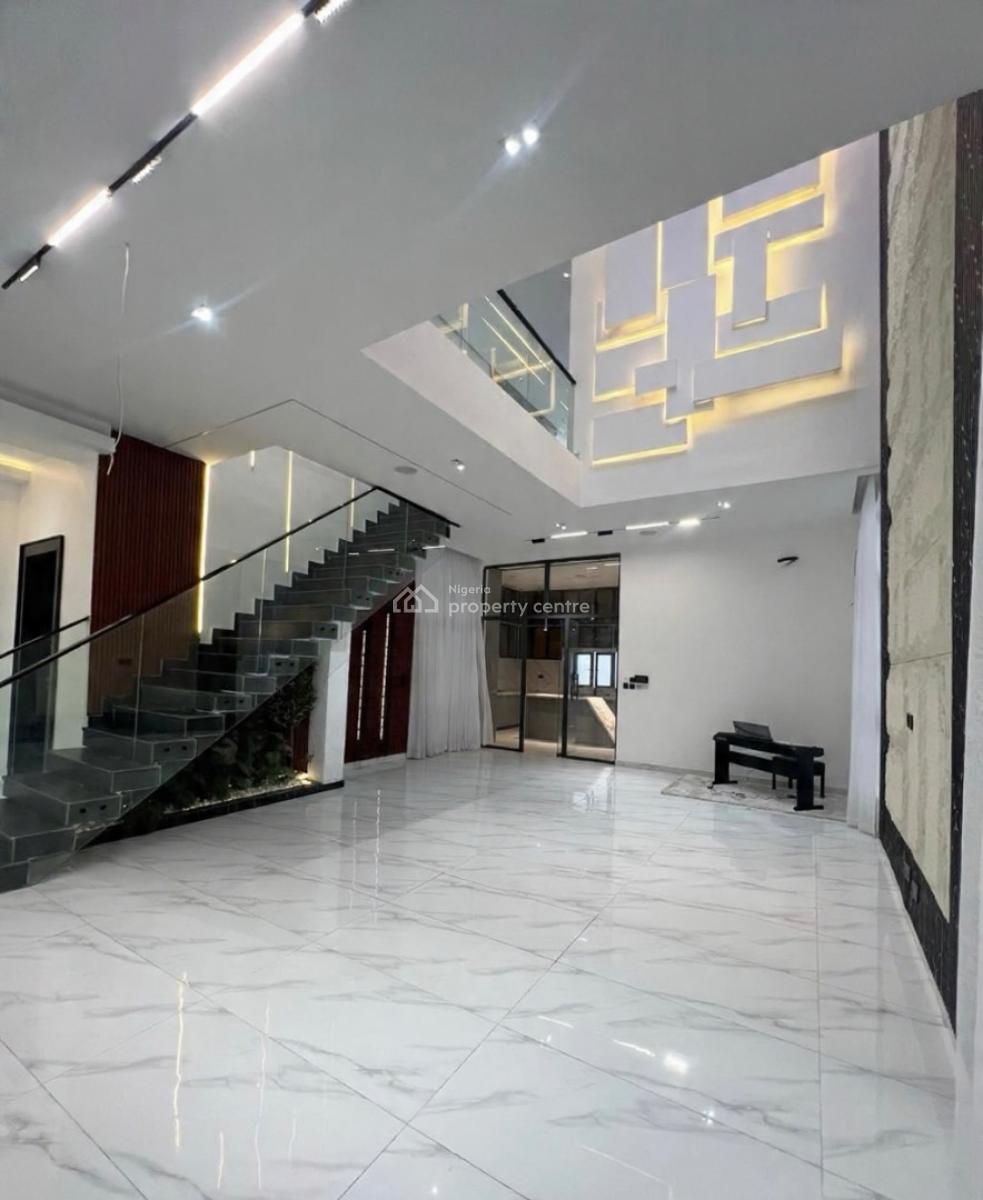 Stunning 5 Bedroom Detached Duplex with Swimming Pool and Bq, Chevron Toll Gate, Lekki, Lagos, Detached Duplex for Sale