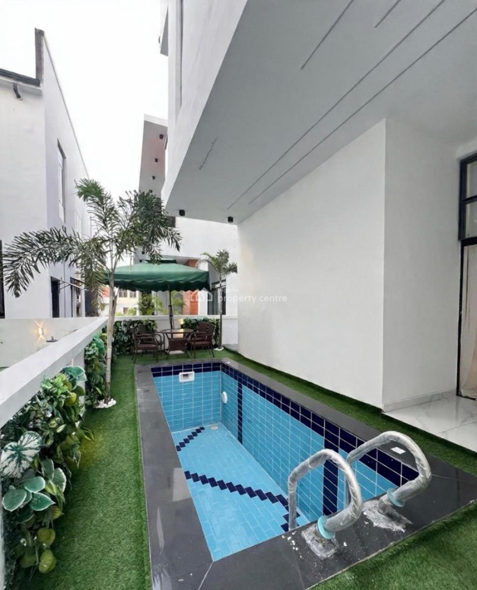 Stunning 5 Bedroom Detached Duplex with Swimming Pool and Bq, Chevron Toll Gate, Lekki, Lagos, Detached Duplex for Sale
