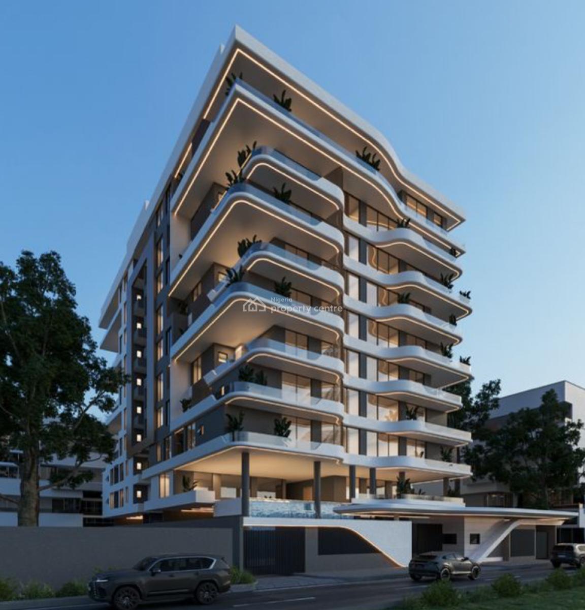 3 Bedroom Apartment with Bq. Off Plan, Old Ikoyi, Ikoyi, Lagos, Flat / Apartment for Sale