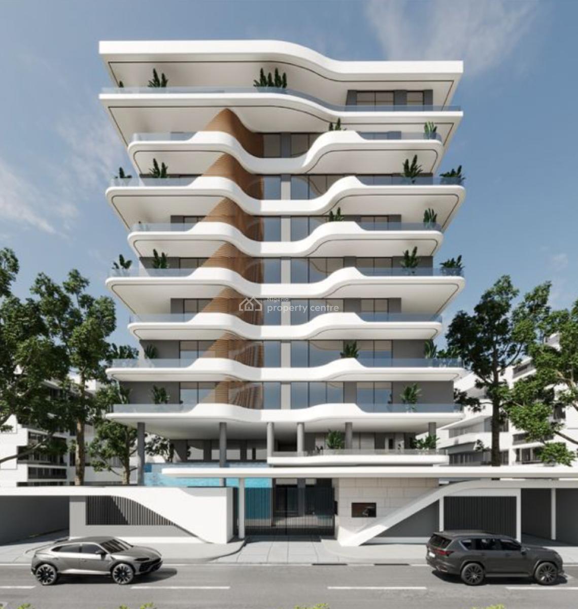 3 Bedroom Apartment with Bq. Off Plan, Old Ikoyi, Ikoyi, Lagos, Flat / Apartment for Sale