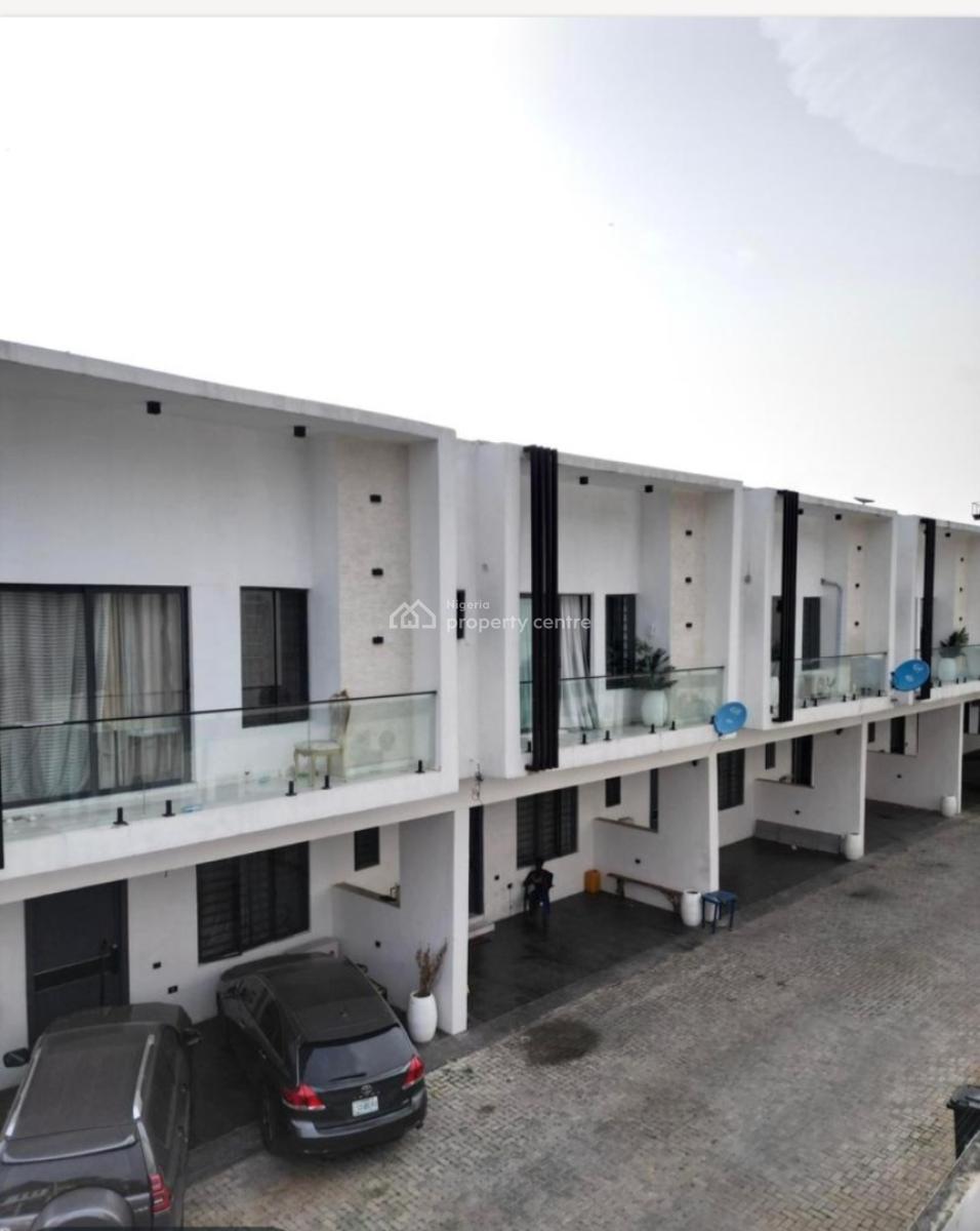 Gorgeous 4 Bedroom Terrace Duplex with a Bq in a Serene Environment, Ikota, Lekki, Lagos, Terraced Duplex for Sale