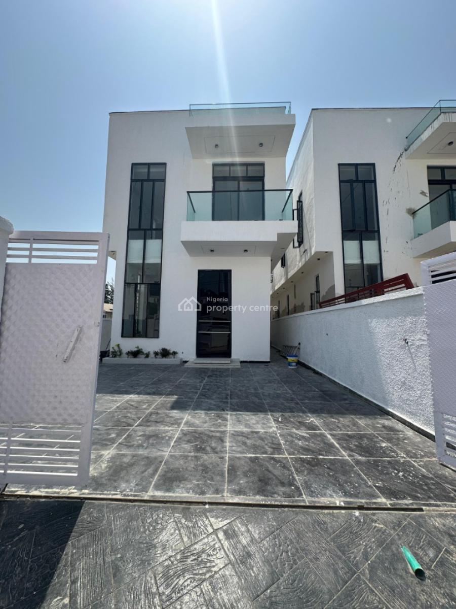 Esthetically Pleasing 5  Bedroom Duplex with a Bq and a Pool, Ikota, Lekki, Lagos, Detached Duplex for Sale