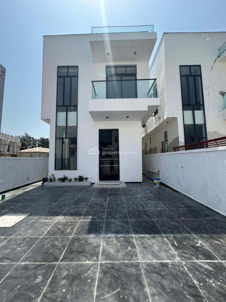 Esthetically Pleasing 5  Bedroom Duplex with a Bq and a Pool, Ikota, Lekki, Lagos, Detached Duplex for Sale