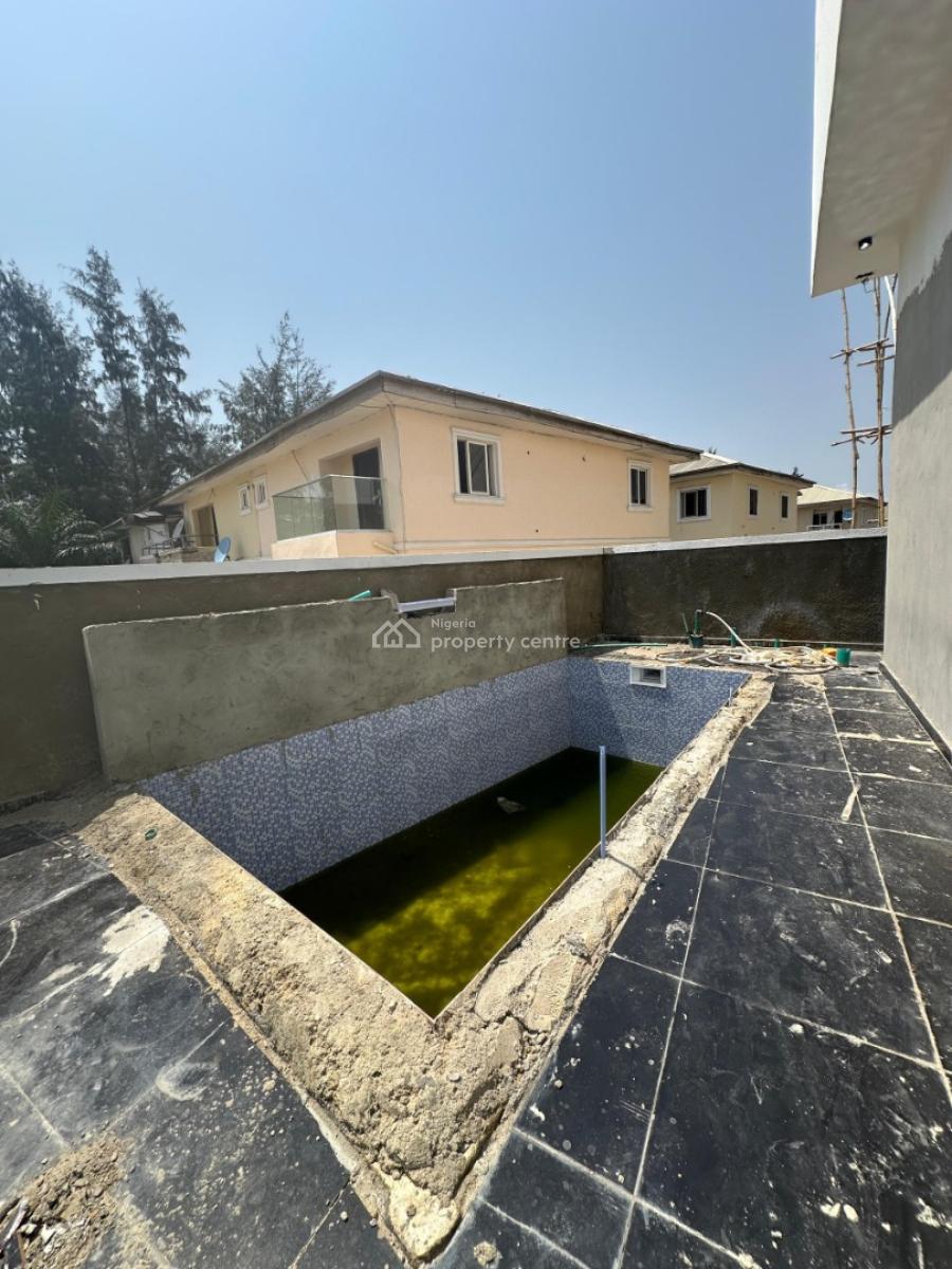 Esthetically Pleasing 5  Bedroom Duplex with a Bq and a Pool, Ikota, Lekki, Lagos, Detached Duplex for Sale