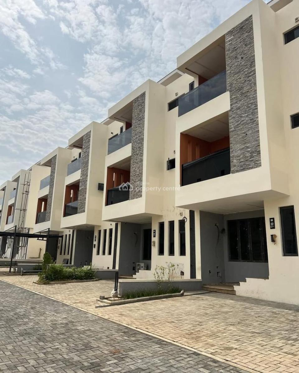 Newly Built 4-bedroom Terrace Duplex with Bq, Life Camp, Abuja, House for Sale